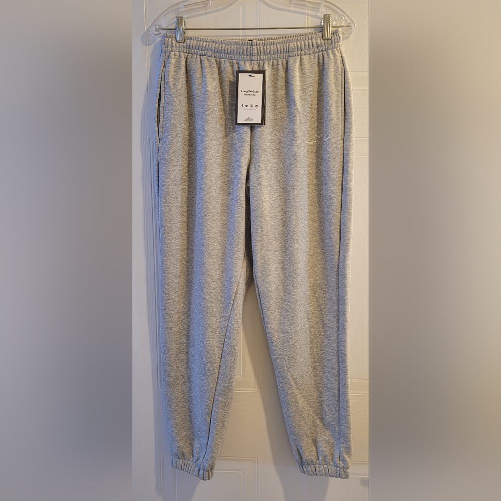 Lazy Pants Grey Lounge Sweatpants M NWT